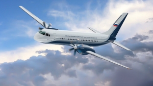 Yeni turboprop yolcu uçağı IL-114-300 ilk uçuşunu yaptı: Rostec